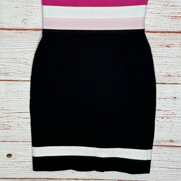 WHBM Colorblock Sheath Dress Sz 6 - Picture 7 of 15
